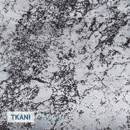 Фото обивки велюра RJB “RJB13-6” (узор синий)