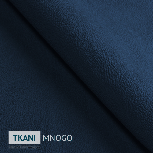 Фото ткани велюра “NF19032-20” (однотонный синий)