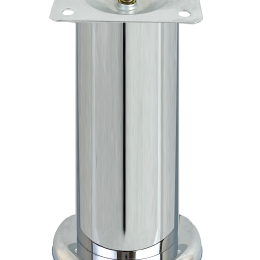 Опора М001 D50 H150  (мебельная ножка)
 - Ножки хромированные