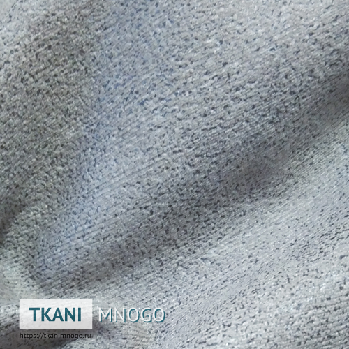 Фото ткани 728-5 - серый однотонный. Производитель Китай. Замша крупным планом.